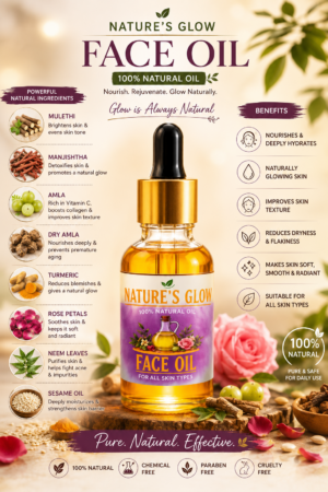 Nature’s Glow Face Oil